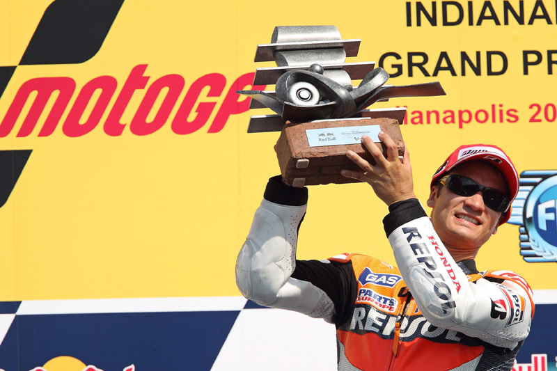 MotoGP Ινδιανάπολης 2010: «Περίπατος» του Dani Pedrosa