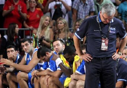 Μουντομπάσκετ τέλος για την εθνική Ελλάδας ηττήθηκε 80-72 από την Ισπανία