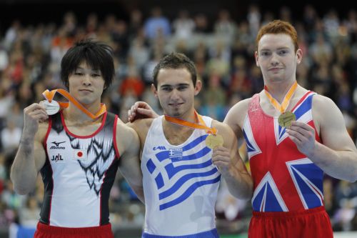 ΠαγΚοσμίδης από χρυσάφι στον τελικό εδάφους της ενόργανης γυμναστικής