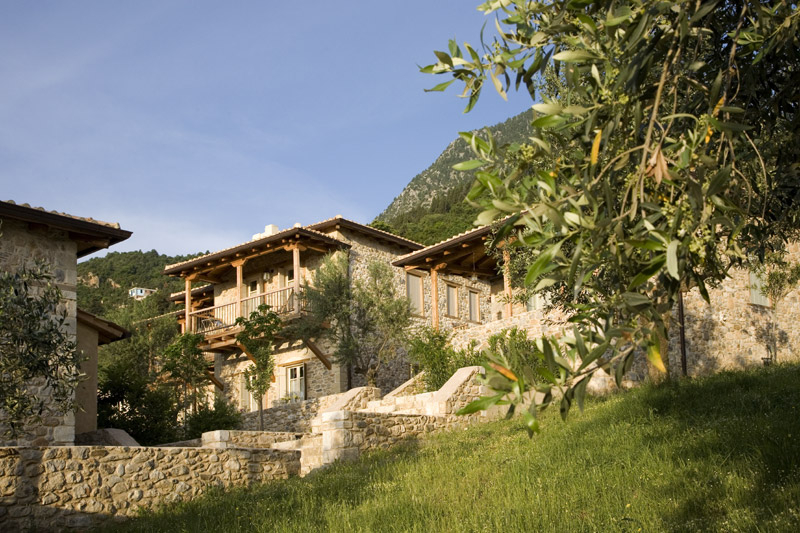 Ο Ξενώνας Μαζαράκη κοντά στο Μυστρά