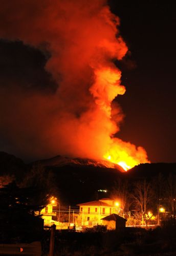 Σύντομη έκρηξη στην Αίτνα αναστατώνει τη Σικελία