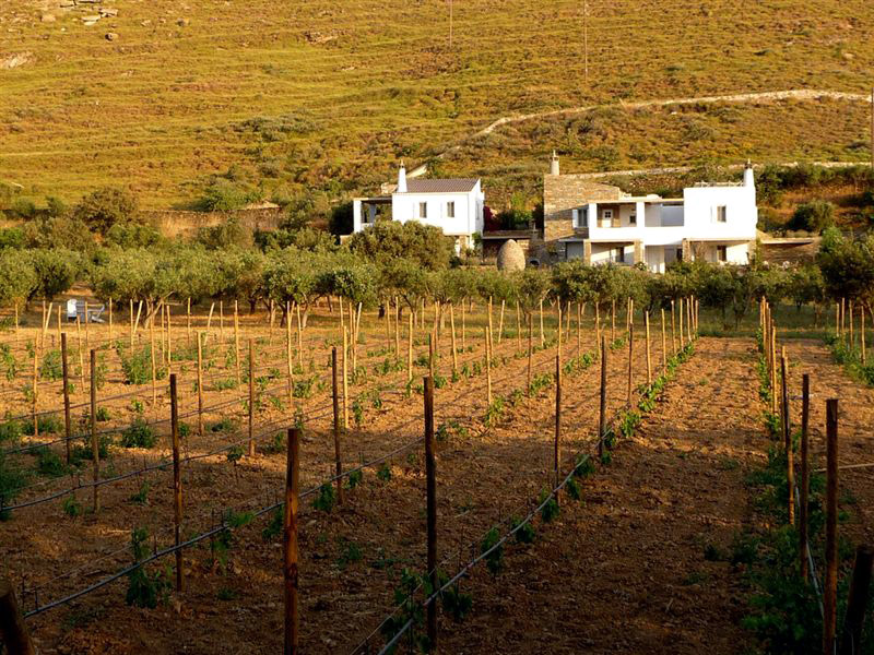 Ο Ξενώνας «Κόκκινο Τρακτέρ» στη Τζια