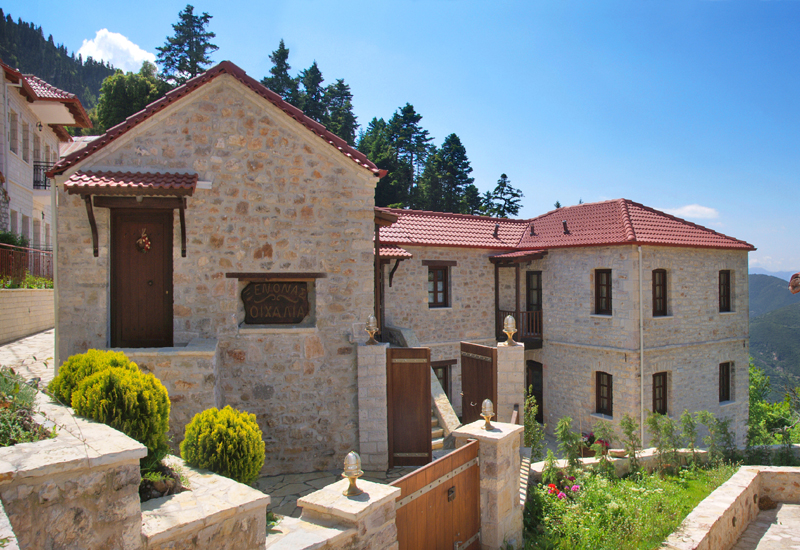 Ο Ξενώνας «Οιχαλία» στα Φιδάκια Ευρυτανίας