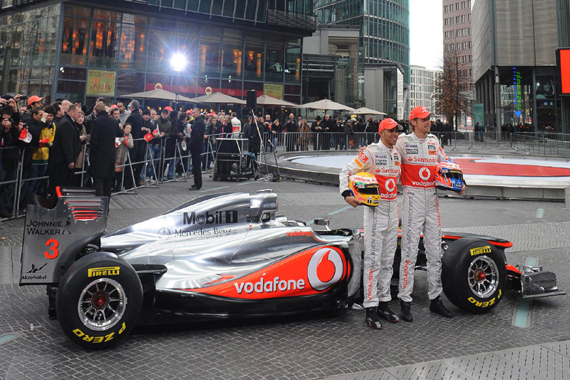 F1 2011: Παρουσίαση της νέας McLaren MP4/26 στο Βερολίνο