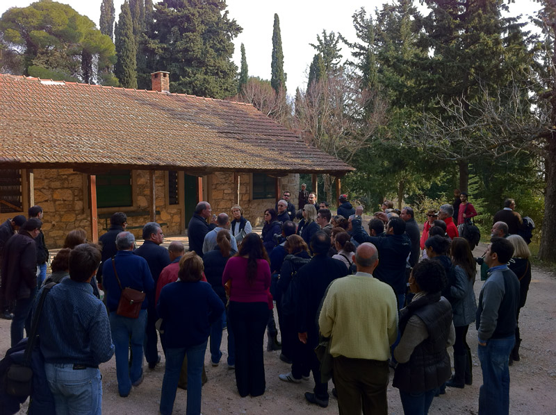 Η πρόοδος των έργων αποκατάστασης στο πρώην Βασιλικό Κτήμα