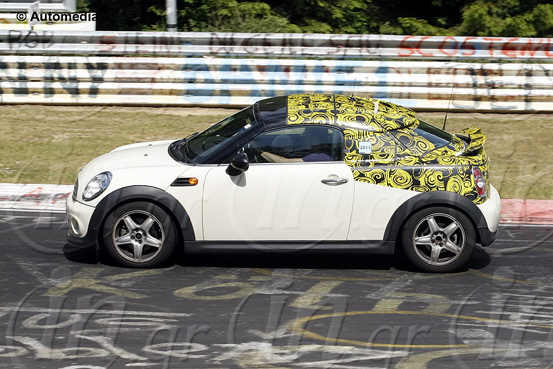 MINI Coupe 2012: Εικόνες του δρόμου