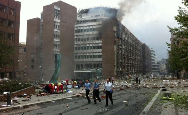 Ισχυρή έκρηξη στην έδρα της κυβέρνησης συγκλονίζει το Όσλο