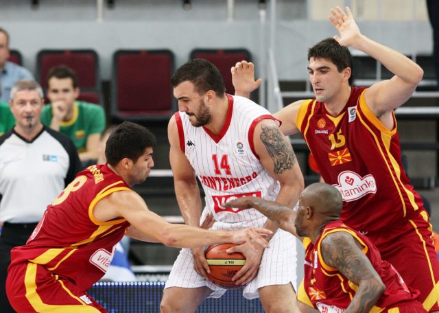 Νίκη για το Μαυροβούνιο, 70-65 την ΠΓΔΜ