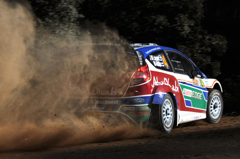 WRC – Ράλι Αυστραλίας 2011, Shakedown: Η Ford αντεπιτίθεται