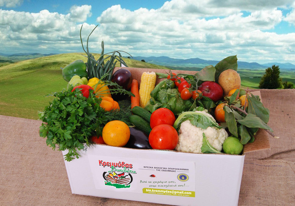 Delivery βιολογικών προϊόντων από την Κρήτη! Έρχονται σπίτι σας κάθε εβδομάδα!