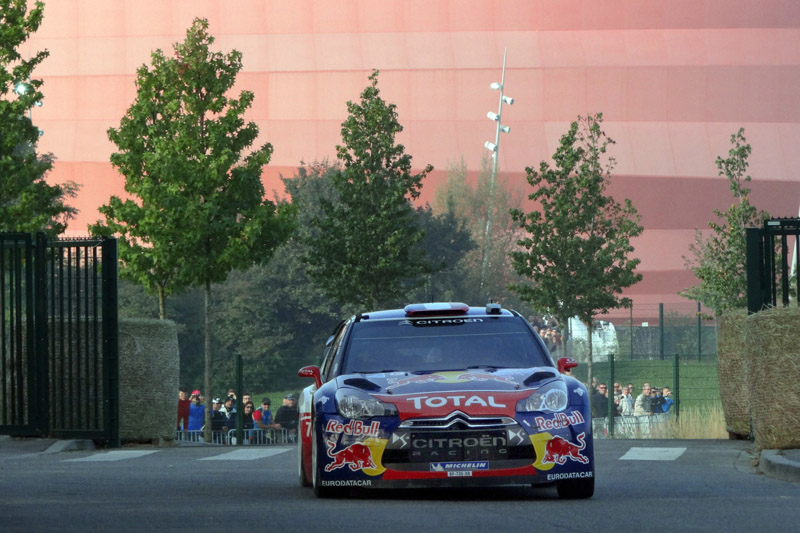 WRC – Ράλι Γαλλίας 2011, Shakedown: Πρώτος χρόνος του Sebastien Loeb