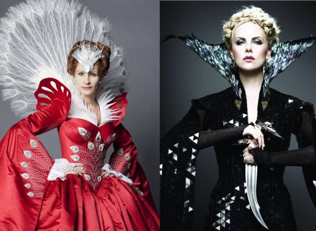 Σαρλίζ Θερόν εναντίον Τζούλια Ρόμπερτς: κακές μάγισσες σε δύο ταινίες για τη Χιονάτη