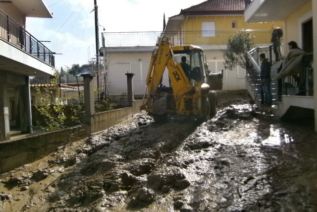 Συνεχίζεται η καταγραφή των ζημιών που προκάλεσε η θεομηνία στην Ηλεία