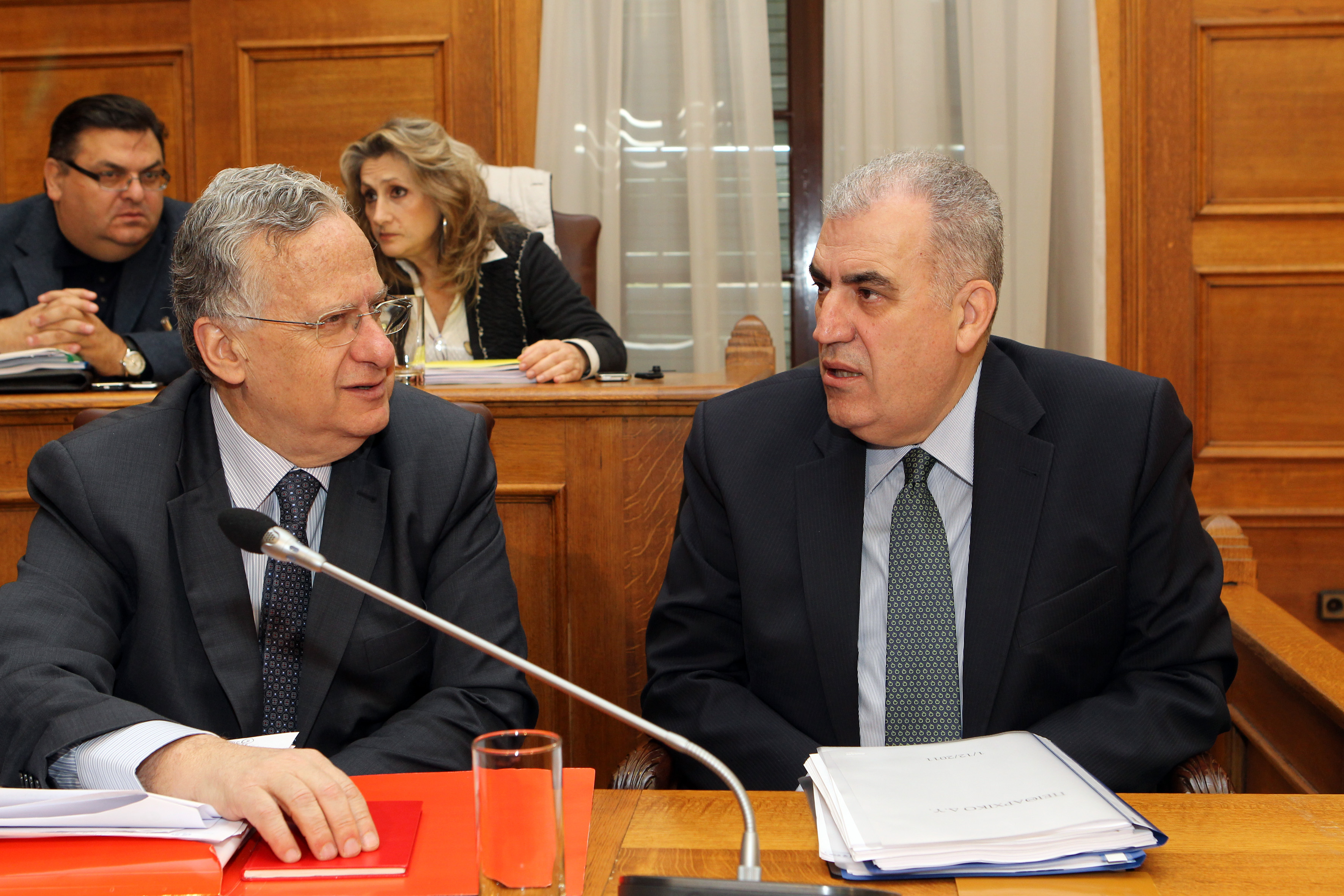 Για αλλαγές στο νομοσχέδιο για το πειθαρχικό δίκαιο των υπαλλήλων δεσμεύτηκε ο Δ.Ρέππας