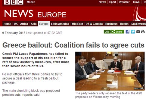 «Δεν υπάρχει συμφωνία» λένε τα ξένα μέσα ενημέρωσης για τις συνομιλίες στην Ελλάδα