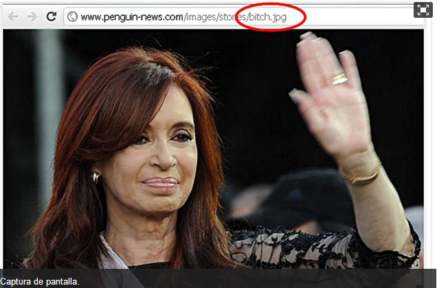 Εφημερίδα των Φώκλαντς σώζει φωτογραφία της προέδρου της Αργεντινής με τίτλο «σκύλα»