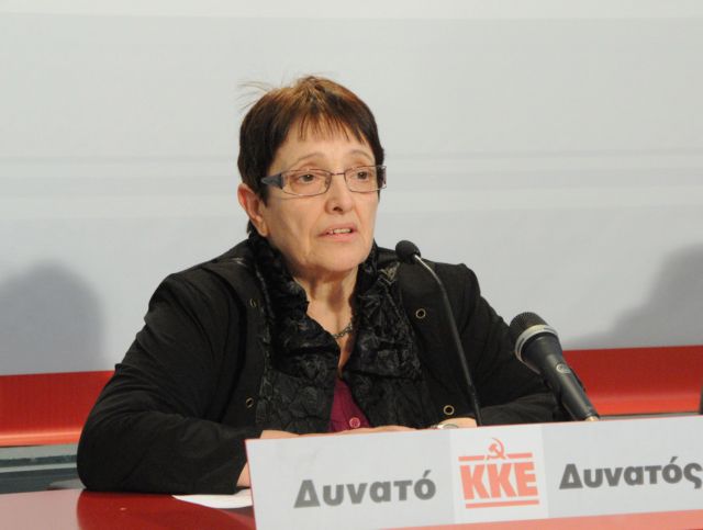 Μικρή νίκη οι απώλειες που είχαν ΠΑΣΟΚ και ΝΔ, είπε η Αλέκα Παπαρήγα