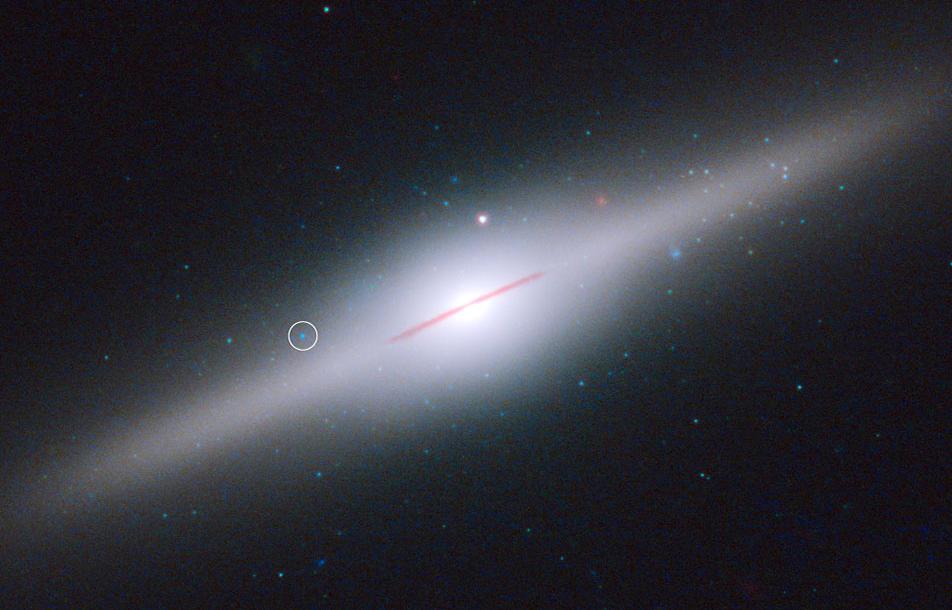 Αδέσποτη μαύρη τρύπα είναι ο μόνος επιζών του γαλαξία της