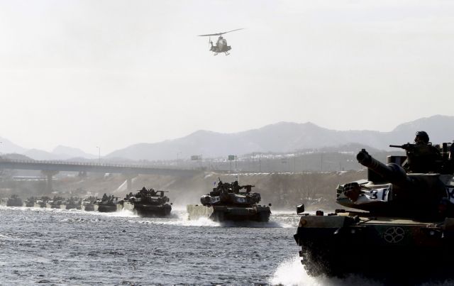 Με απειλές απαντά η Πιονγιάνγκ στις στρατιωτικές ασκήσεις της Νοτίου Κορέας