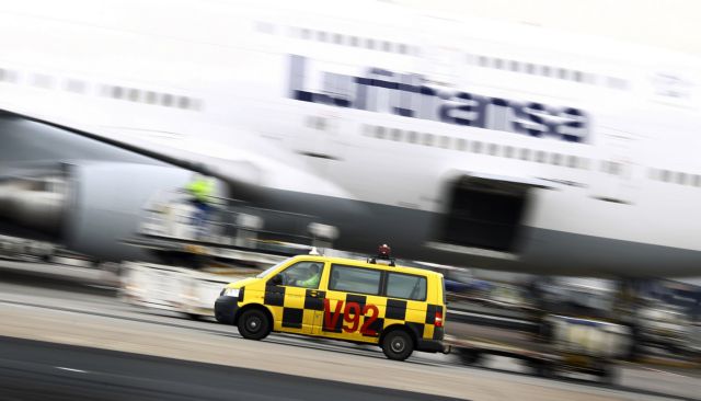 Απεργεί τη Δευτέρα το προσωπικό εδάφους του αεροδρομίου της Φρανκφούρτης