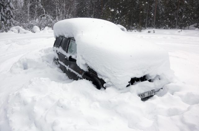 Σουηδός επέζησε δύο μήνες παγιδευμένος σε αμάξι κάτω από το χιόνι