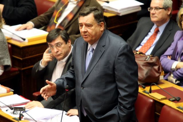 Ερώτηση Καρατζαφέρη προς Παπαδήμο για την ενεργειακή επάρκεια της χώρας