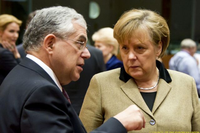 Τηλεφωνική επικοινωνία Μέρκελ-Παπαδήμου για τη Σύνοδο Κορυφής της 1ης Μαρτίου