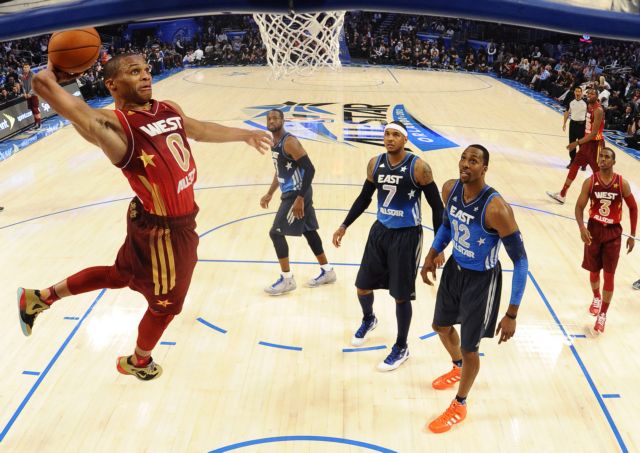 Η Δύση νίκησε 152-149 την Ανατολή με MVP τον Ντουράντ