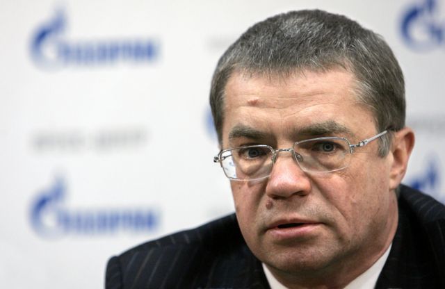 Με τον Αλεξάντερ Μεντβέντεφ της Gazprom συναντήθηκε ο Γ. Παπακωνσταντίνου