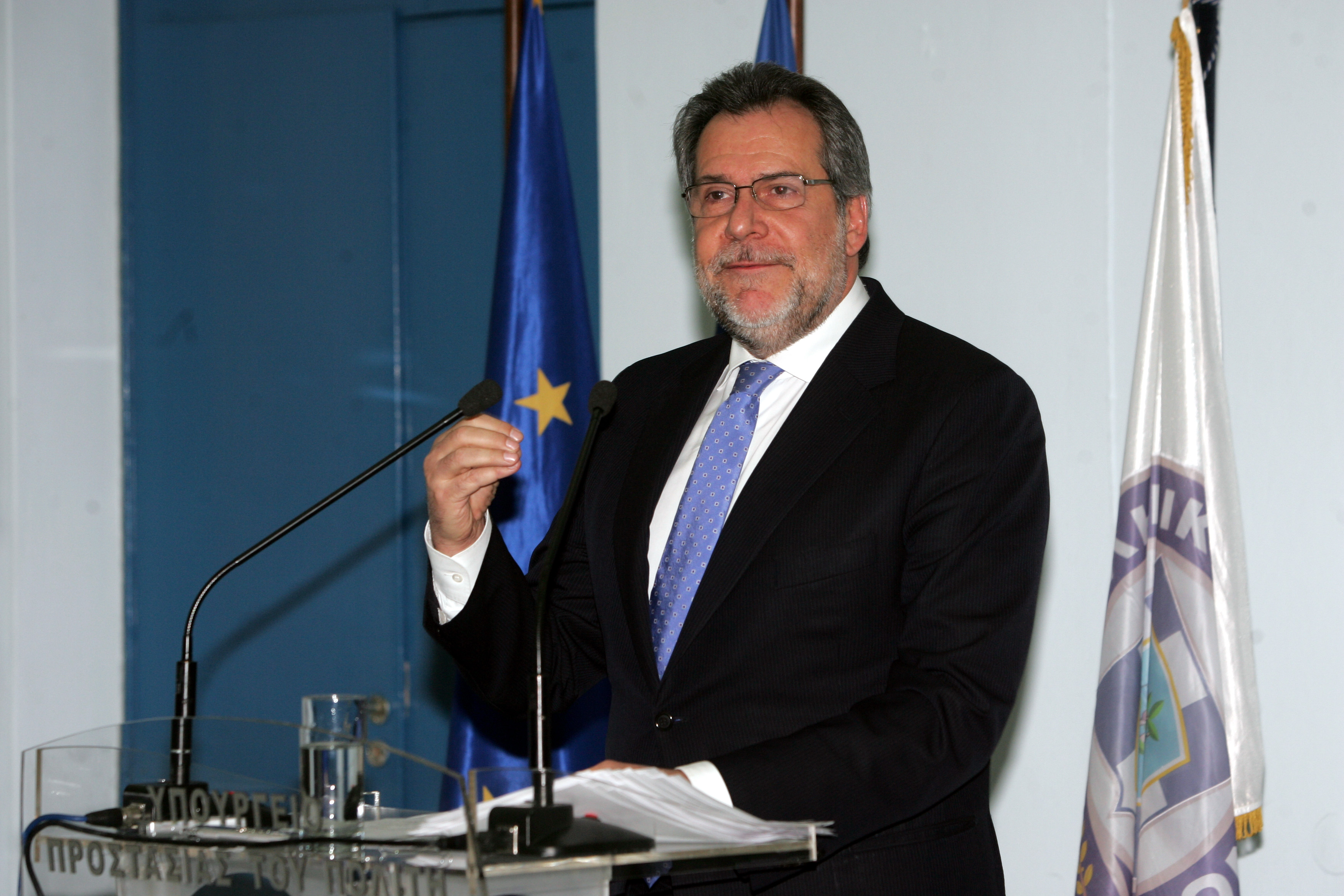 Με αιχμές για τις «δικαστικές-οικονομικές Αρχές» ο απολογισμός Παπουτσή στο υπουργείο