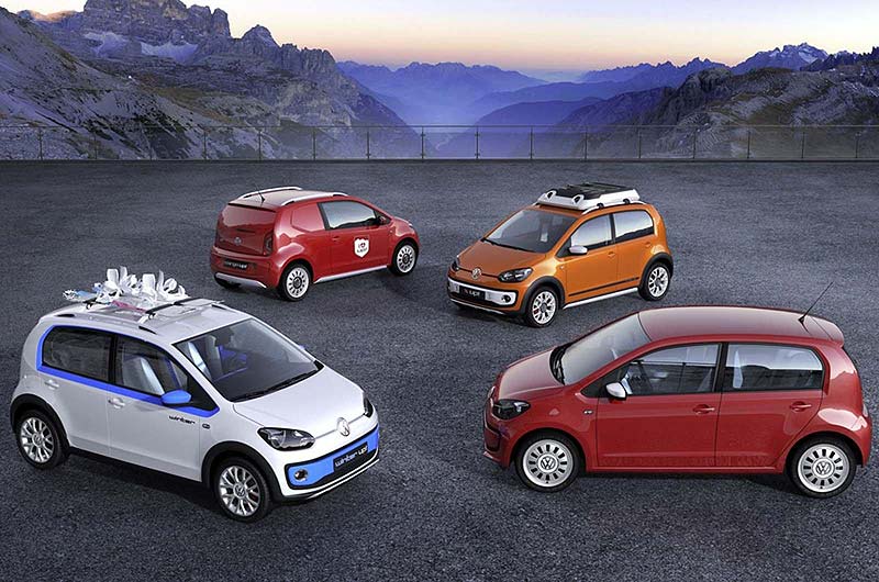 Έκθεση Γενεύης 2012: Καρέ του VW up!