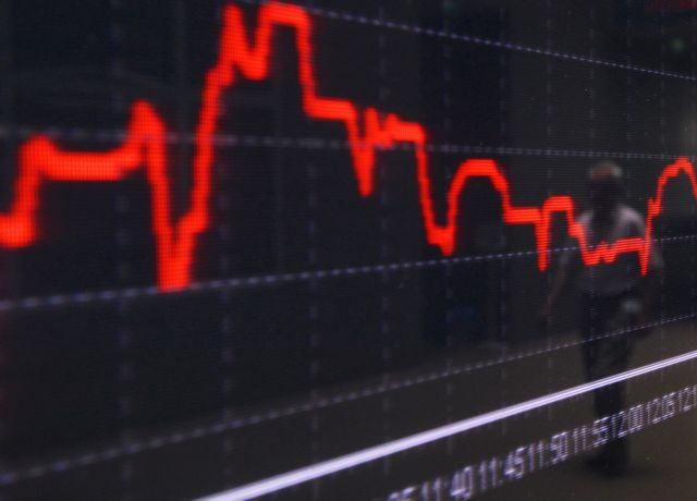 Πτώση 1,95% στο Χρηματιστήριο την Δευτέρα