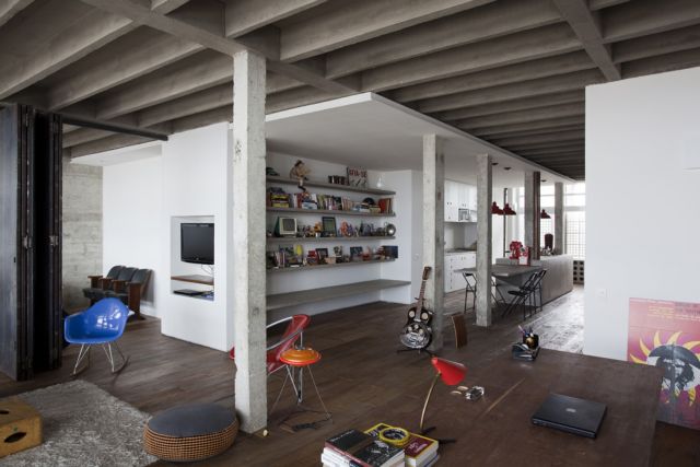 Ένα διαμέρισμα του Όσκαρ Νιμάγιερ στο Σάο Πάολο, μετατρέπεται σε loft