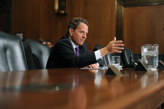 Η Ευρώπη δεν θα προκαλέσει ζημιές στην παγκόσμια οικονομία, δηλώνει ο Τίμοθι Γκάιτνερ