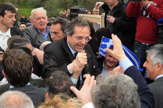 Ο τόπος χρειάζεται ανάπτυξη, δήλωσε από την Καλαμάτα ο Αντώνης Σαμαράς