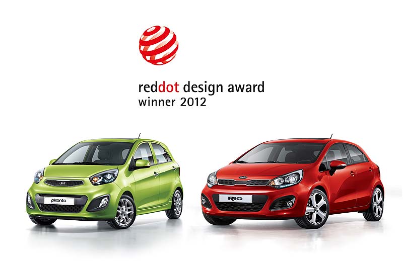 Στα KIA Rio και Picanto το βραβείο σχεδίασης Red Dot για το 2012
