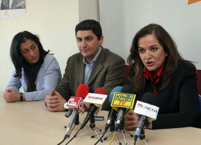 Από το Ηράκλειο ξεκίνησε την προεκλογική της εκστρατεία η Ντόρα Μπακογιάννη