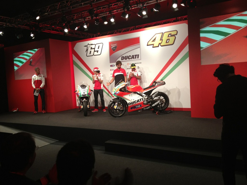 Η παρουσίαση της Ducati GP12 μέσω Social Media