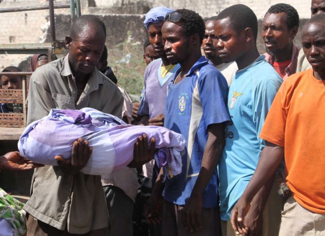 Επίθεση με όλμους κατά προσφυγικού καταυλισμού στη Σομαλία