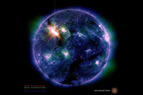 Απειλή για την εθνική ασφάλεια θεωρεί η Βρετανία τις ηλιακές καταιγίδες