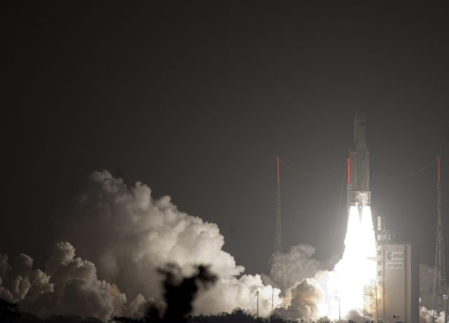Εκτοξεύτηκε το τρίτο διαστημικό φορτηγό ATV της Ευρώπης