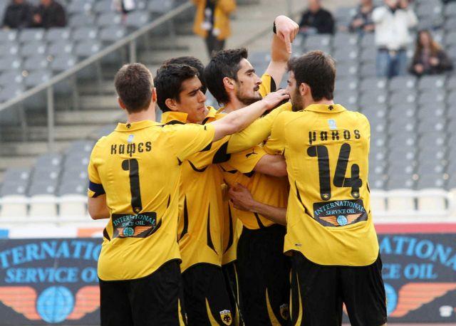 Η ΑΕΚ έβαλε το γκολ στον Παναιτωλικό και ανέβηκε ξανά στην 3η θέση