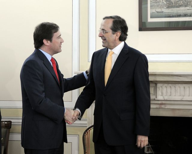 Στήριξη από τον Πορτογάλο πρωθυπουργό στον Αντώνη Σαμαρά