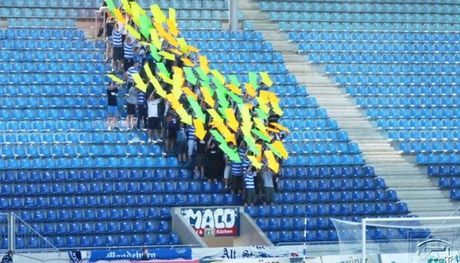 Οι οπαδοί του Μαγδεμβούργου δείχνουν τον δρόμο προς τα δίχτυα