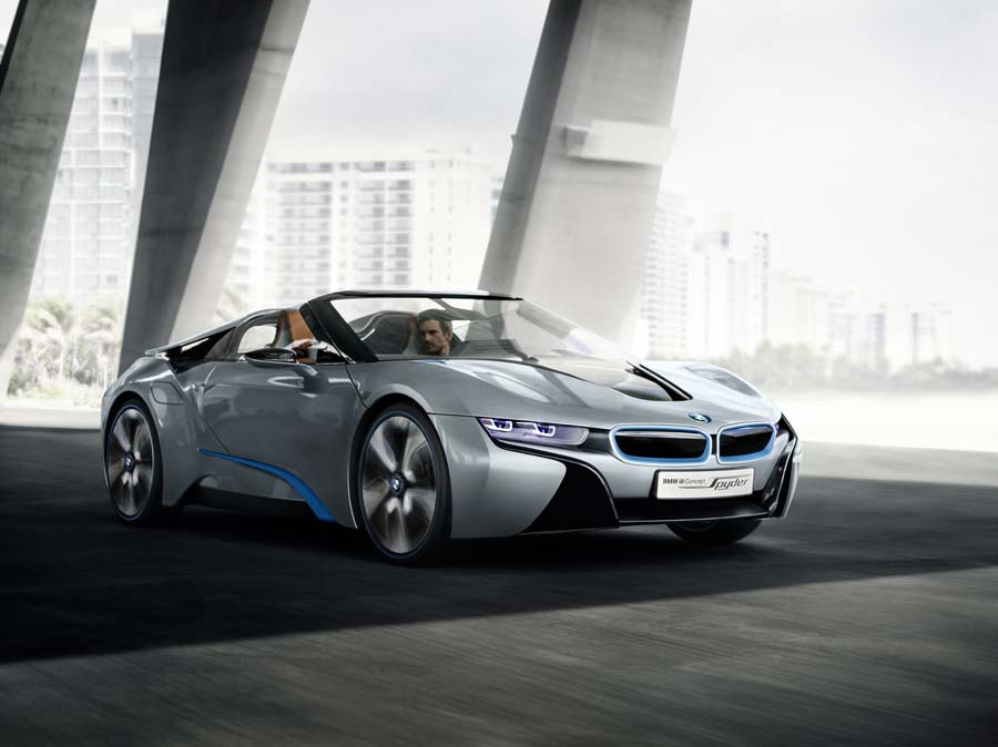 BMW i8 Concept Spyder: Πράσινοι ανοιχτοί ορίζοντες