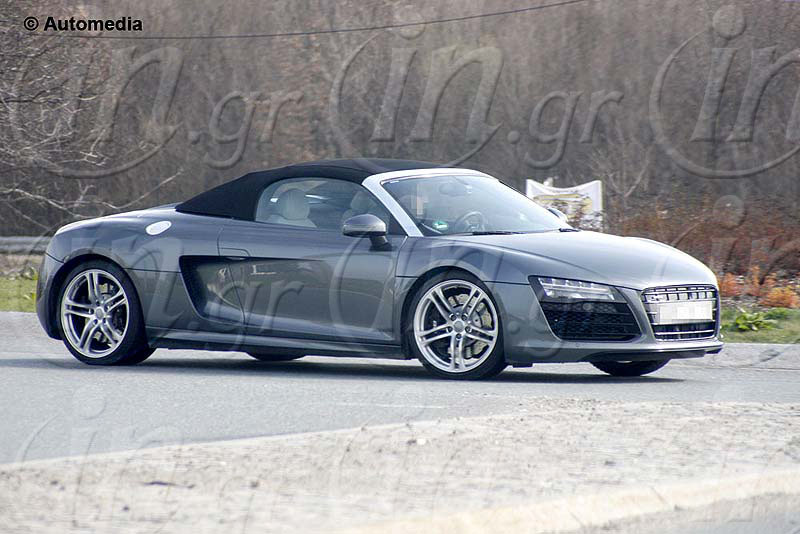Audi R8 Spyder 2013: Ραντεβού στην πόλη του φωτός
