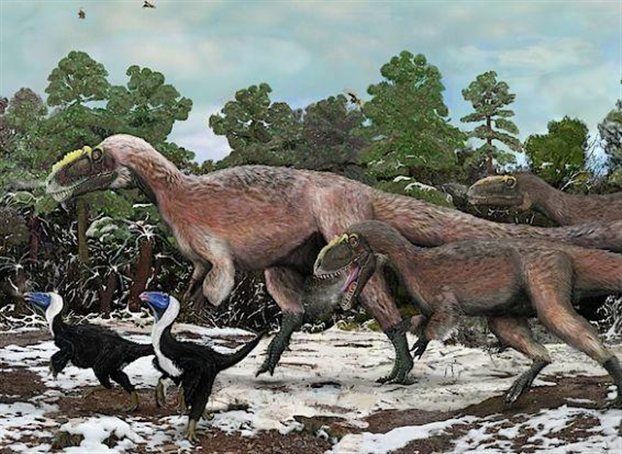 Ξάδελφος του τυραννόσαυρου ήταν το μεγαλύτερο πλάσμα με πούπουλα