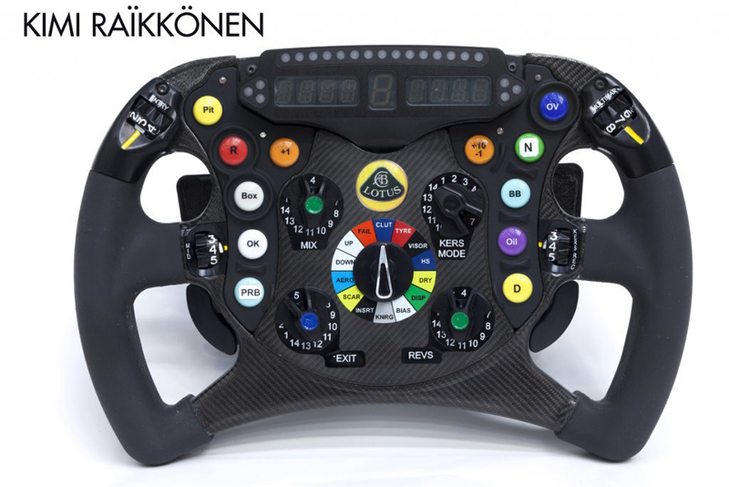 Ο… αριστερόχειρας Kimi Raikkonen και το νέο τιμόνι της Lotus