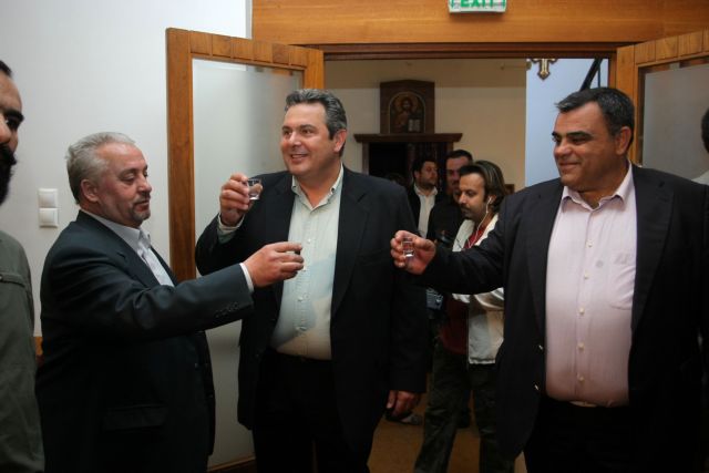 Επίθεση Καμμένου στα «κόμματα του μνημονίου» από το Λασίθι