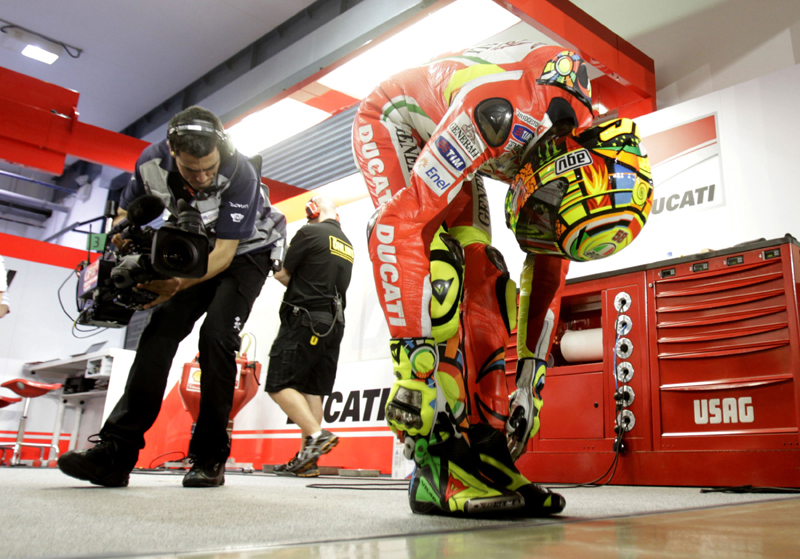 Valentino Rossi: «Δεν μπορώ να οδηγήσω με τίποτα αυτή τη Ducati»